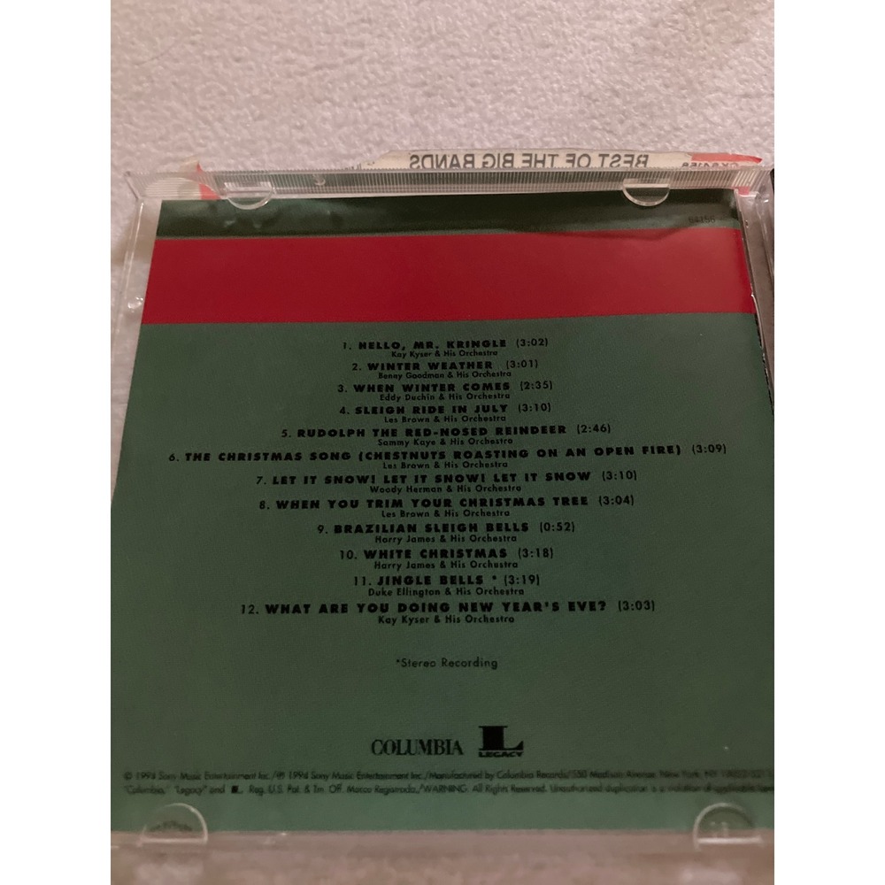 Best of Big‎ Band Christmas on the Bandstand CD Holiday Jazz Big Band Sound - Picture 4 of 6